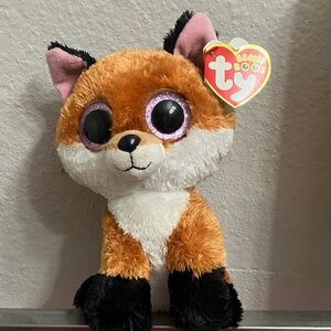6” “SLICK” The Fox TY Beanie Baby